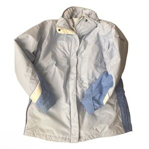 Columbia Blue Jacket VTG Logo Winter Coat - Size XL